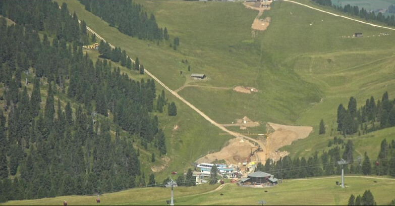 Webcam Pampeago  - Predazzo -  Obereggen - Chair lift Obereggen