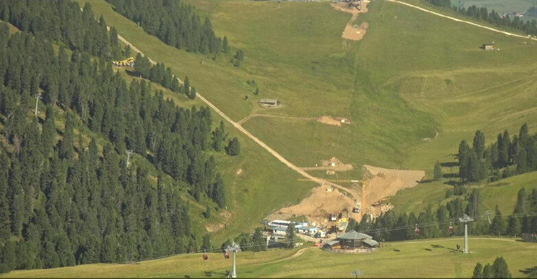 Webcam Pampeago  - Predazzo -  Obereggen - Chair lift Obereggen