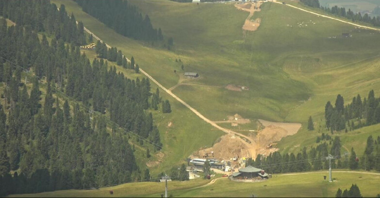 Webcam Pampeago  - Predazzo -  Obereggen - Chair lift Obereggen