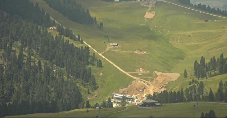 Webcam Pampeago  - Predazzo -  Obereggen - Chair lift Obereggen