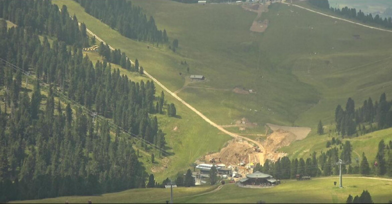 Webcam Pampeago  - Predazzo -  Obereggen - Chair lift Obereggen