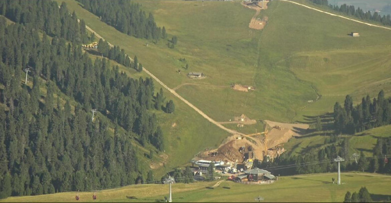 Webcam Pampeago  - Predazzo -  Obereggen - Chair lift Obereggen