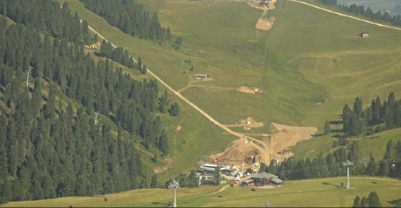 Webcam Pampeago  - Predazzo -  Obereggen - Chair lift Obereggen