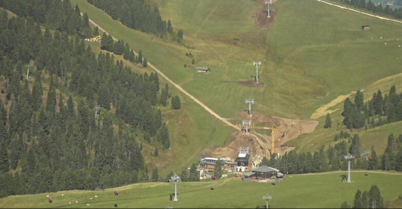 Webcam Pampeago  - Predazzo -  Obereggen - Chair lift Obereggen