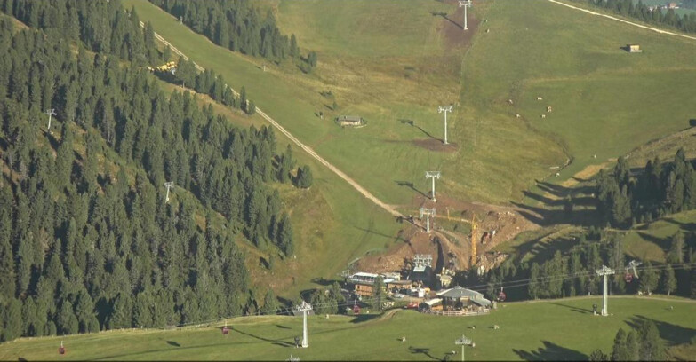 Webcam Pampeago  - Predazzo -  Obereggen - Chair lift Obereggen