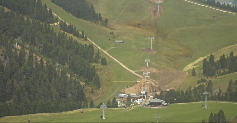 Webcam Пампеаго - Предаццо - Оберегген	 - Chair lift Obereggen