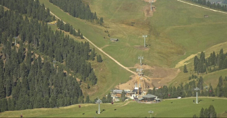 Webcam Пампеаго - Предаццо - Оберегген	 - Chair lift Obereggen