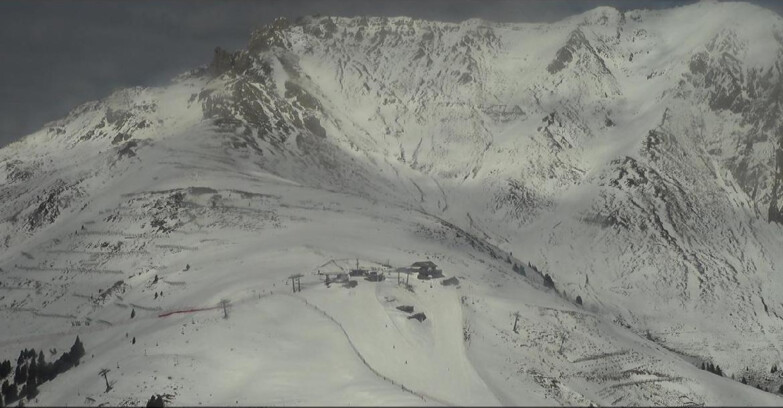 Webcam Pampeago  - Predazzo -  Obereggen - Mountain hut Passo Feudo