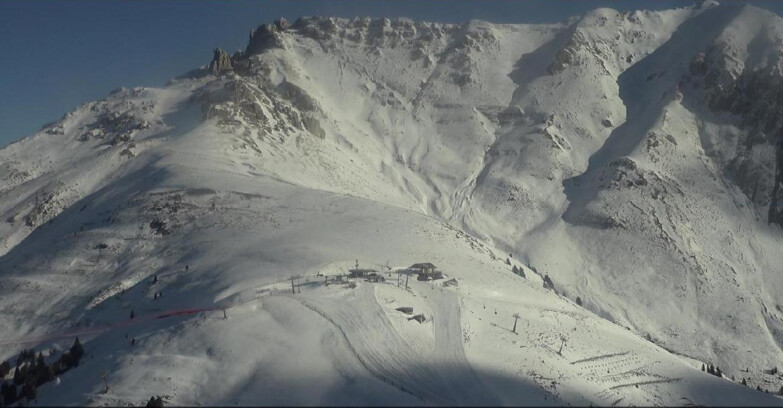 Webcam Pampeago  - Predazzo -  Obereggen - Mountain hut Passo Feudo