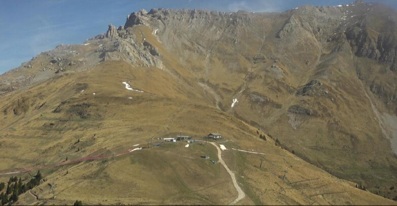 Webcam Pampeago  - Predazzo -  Obereggen - Mountain hut Passo Feudo