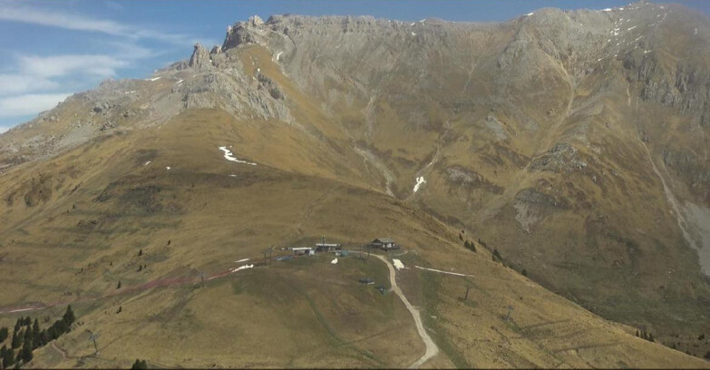 Webcam Pampeago  - Predazzo -  Obereggen - Mountain hut Passo Feudo