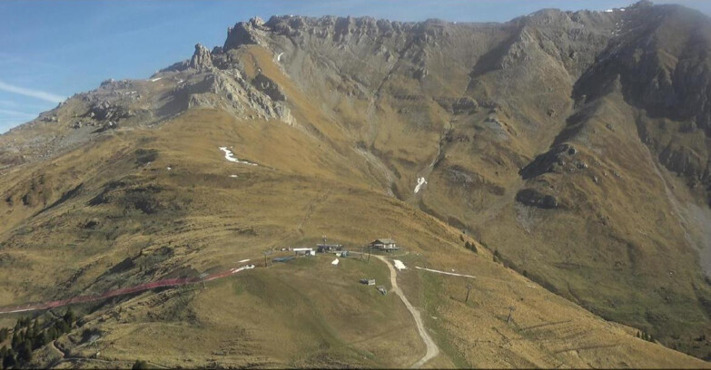 Webcam Pampeago  - Predazzo -  Obereggen - Mountain hut Passo Feudo