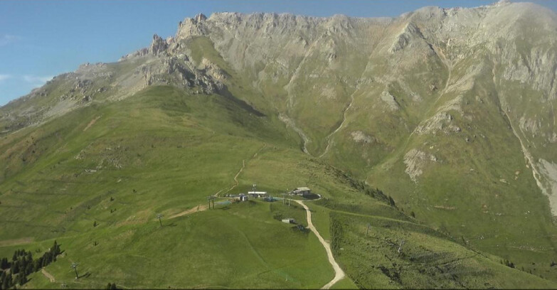 Webcam Pampeago  - Predazzo -  Obereggen - Mountain hut Passo Feudo