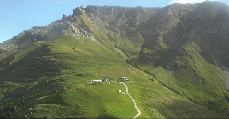 Webcam Pampeago  - Predazzo -  Obereggen - Mountain hut Passo Feudo