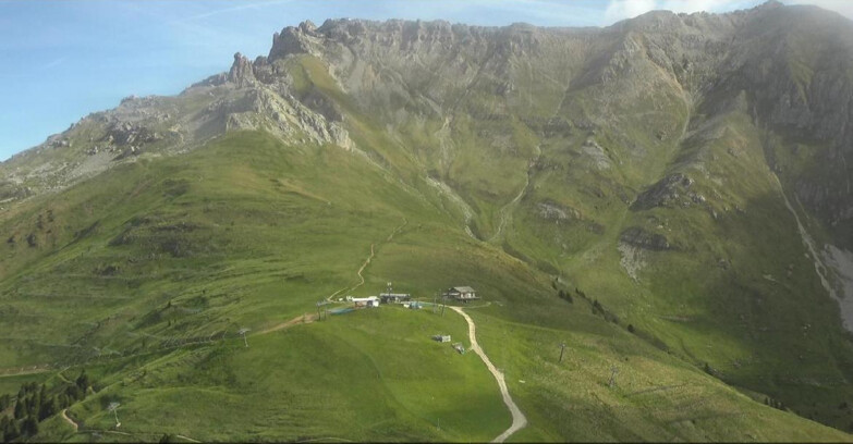 Webcam Pampeago  - Predazzo -  Obereggen - Mountain hut Passo Feudo