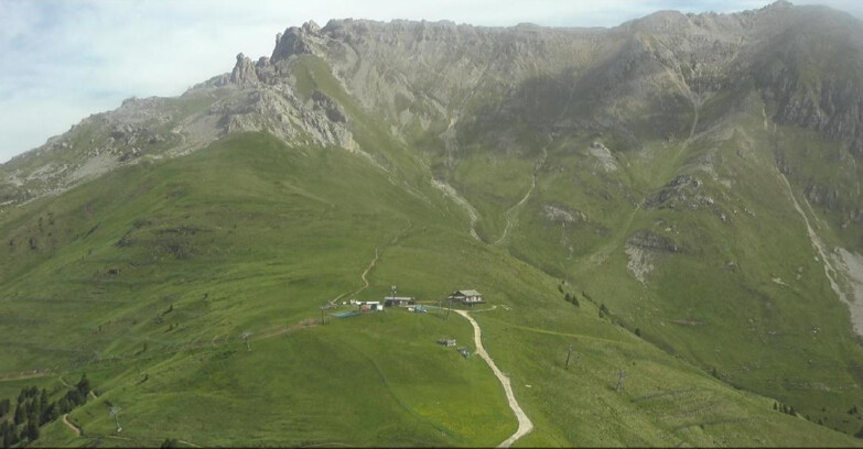 Webcam Пампеаго - Предаццо - Оберегген	 - Mountain hut Passo Feudo
