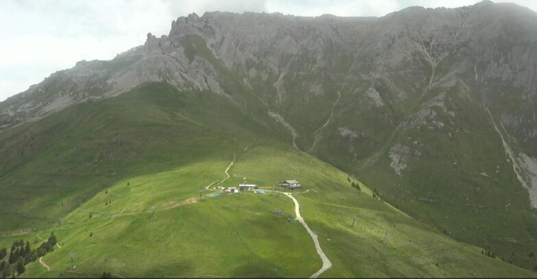 Webcam Пампеаго - Предаццо - Оберегген	 - Mountain hut Passo Feudo