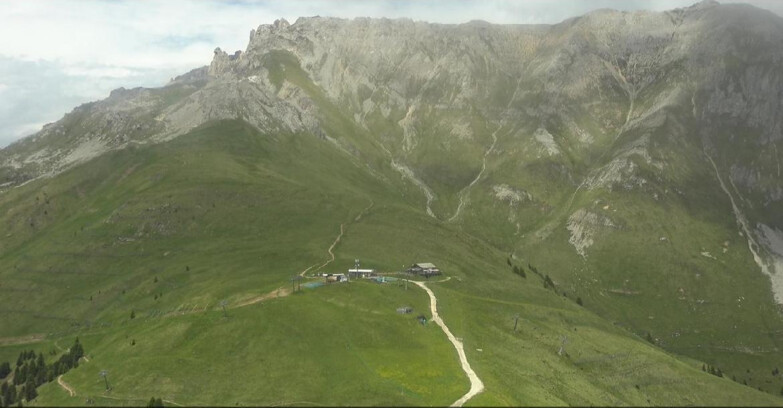 Webcam Пампеаго - Предаццо - Оберегген	 - Mountain hut Passo Feudo