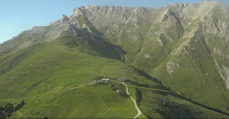 Webcam Pampeago  - Predazzo -  Obereggen - Mountain hut Passo Feudo