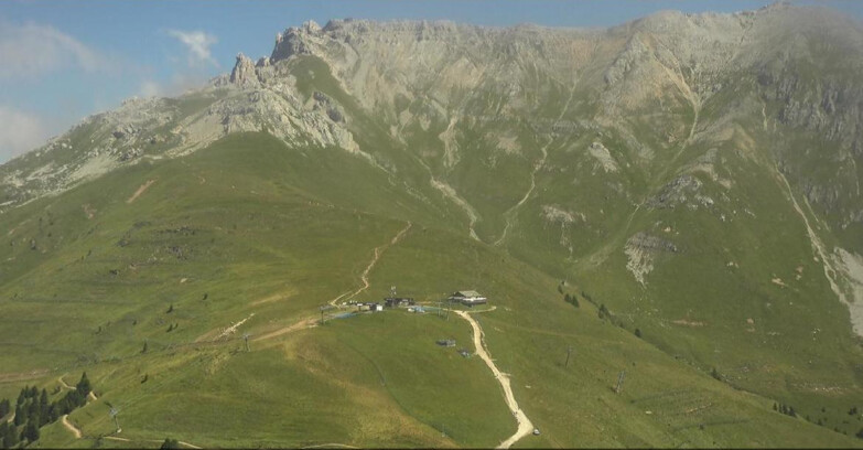 Webcam Pampeago  - Predazzo -  Obereggen - Passo Feudo Berghütte