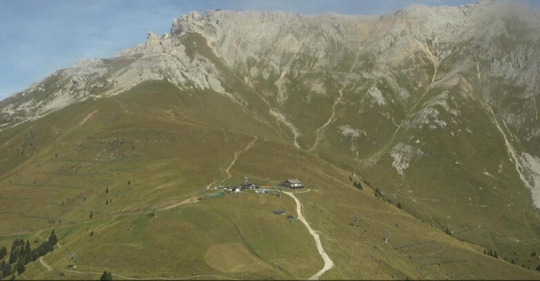 Webcam Pampeago  - Predazzo -  Obereggen - Mountain hut Passo Feudo