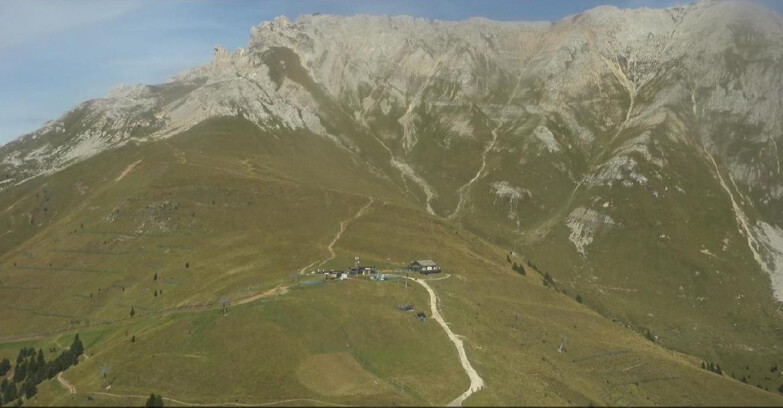 Webcam Pampeago  - Predazzo -  Obereggen - Mountain hut Passo Feudo