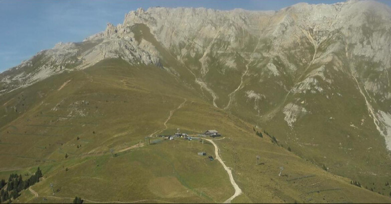 Webcam Pampeago  - Predazzo -  Obereggen - Mountain hut Passo Feudo