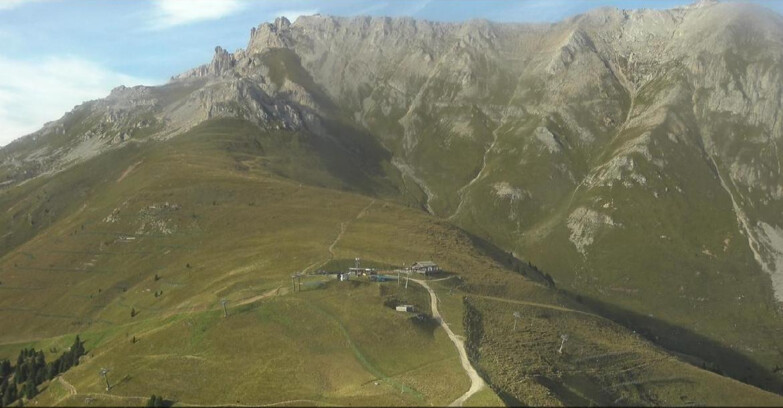 Webcam Pampeago  - Predazzo -  Obereggen - Mountain hut Passo Feudo
