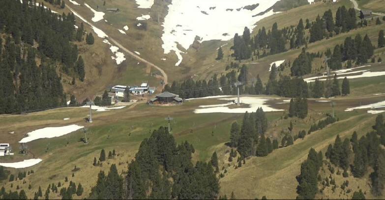 Webcam Pampeago  - Predazzo -  Obereggen - Mountain hut Latemar