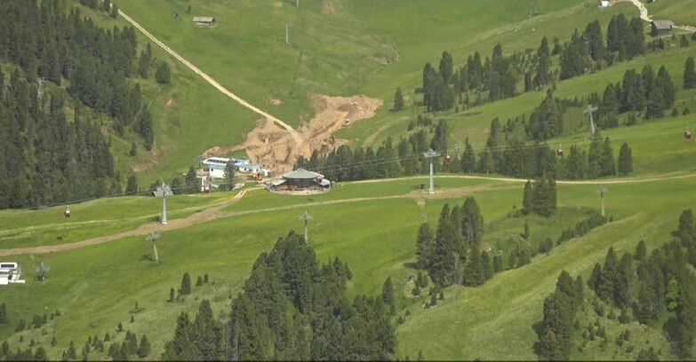 Webcam Pampeago  - Predazzo -  Obereggen - Mountain hut Latemar