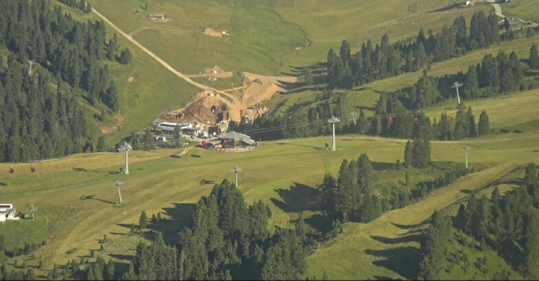 Webcam Pampeago  - Predazzo -  Obereggen - Mountain hut Latemar
