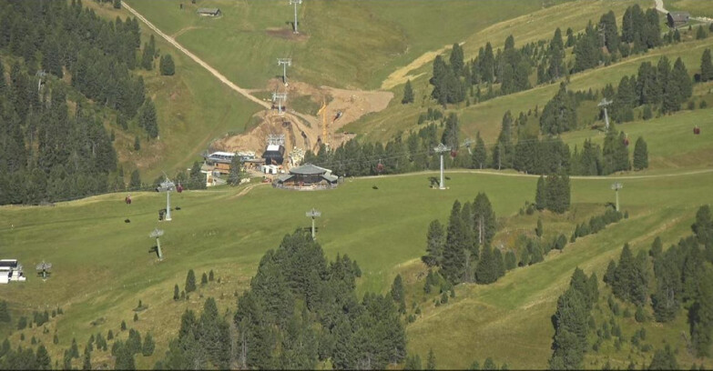 Webcam Pampeago  - Predazzo -  Obereggen - Mountain hut Latemar