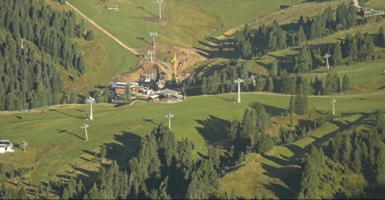 Webcam Pampeago  - Predazzo -  Obereggen - Mountain hut Latemar