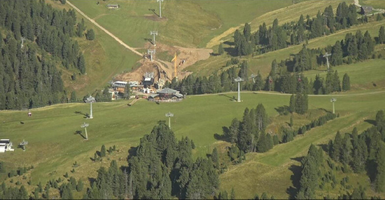 Webcam Pampeago  - Predazzo -  Obereggen - Mountain hut Latemar