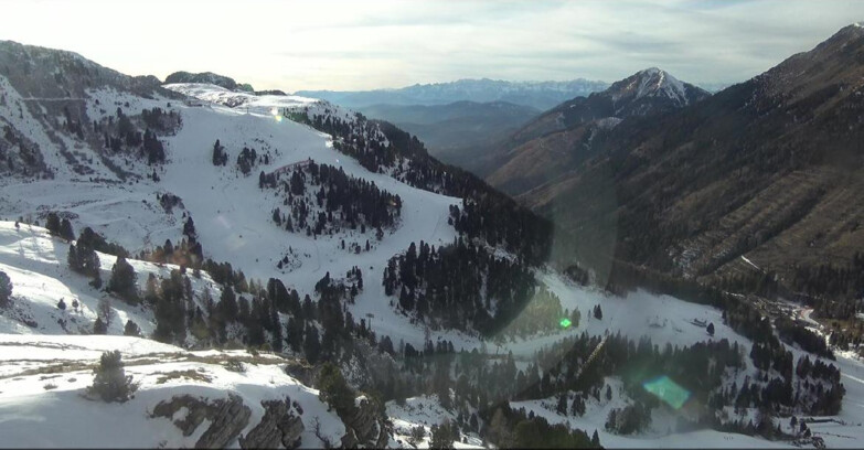 Webcam Pampeago  - Predazzo -  Obereggen - Piste Agnello