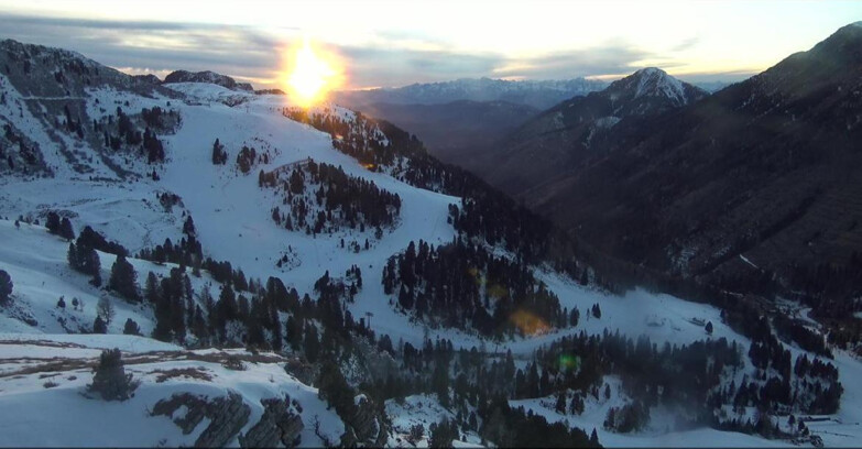 Webcam Pampeago  - Predazzo -  Obereggen - Piste Agnello