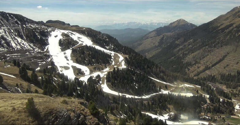 Webcam Pampeago  - Predazzo -  Obereggen - Piste Agnello