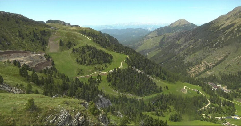 Webcam Pampeago  - Predazzo -  Obereggen - Pista Agnello