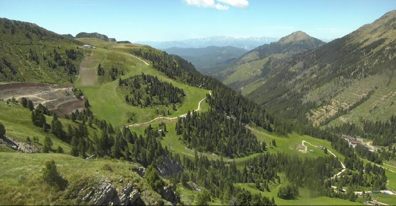 Webcam Pampeago  - Predazzo -  Obereggen - Pista Agnello