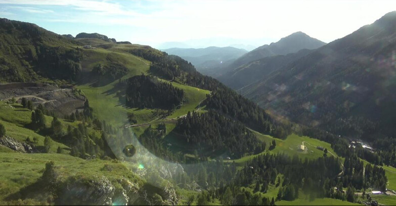 Webcam Pampeago  - Predazzo -  Obereggen - Pista Agnello