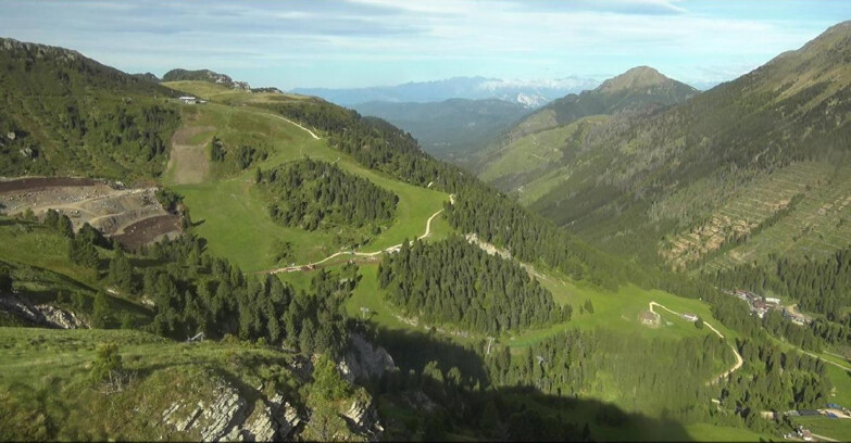 Webcam Pampeago  - Predazzo -  Obereggen - Pista Agnello