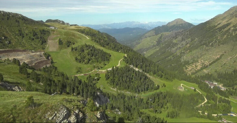 Webcam Pampeago  - Predazzo -  Obereggen - Pista Agnello
