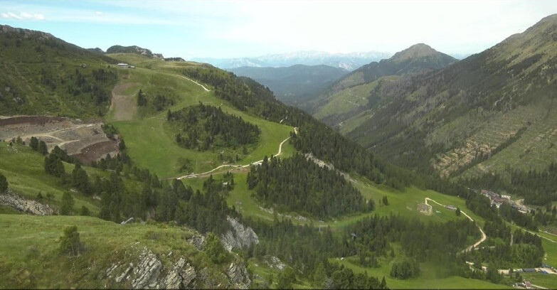 Webcam Pampeago  - Predazzo -  Obereggen - Pista Agnello