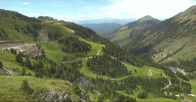 Webcam Pampeago  - Predazzo -  Obereggen - Piste Agnello