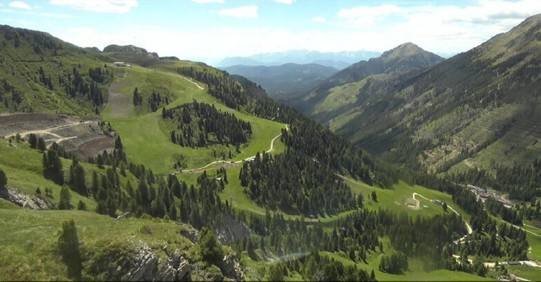 Webcam Pampeago  - Predazzo -  Obereggen - Piste Agnello