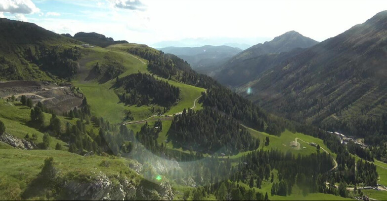 Webcam Pampeago  - Predazzo -  Obereggen - Piste Agnello