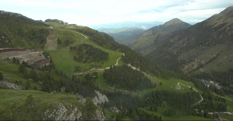 Webcam Pampeago  - Predazzo -  Obereggen - Pista Agnello