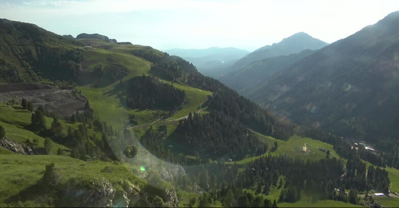 Webcam Pampeago  - Predazzo -  Obereggen - Agnello Slope