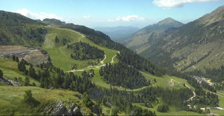 Webcam Pampeago  - Predazzo -  Obereggen - Pista Agnello