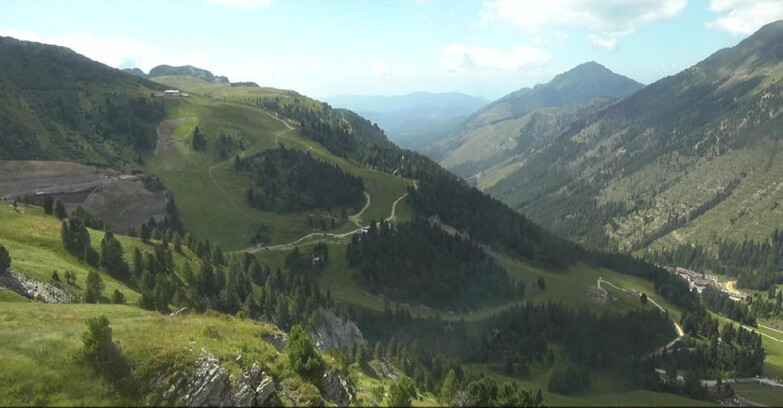 Webcam Pampeago  - Predazzo -  Obereggen - Pista Agnello